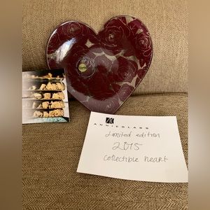 Annie Glass - 2015 Limited Edition Heart Dish
